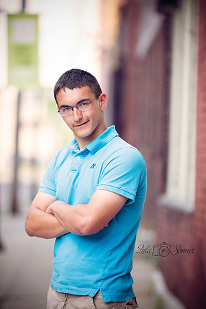 The Historic Cobblestone District, Buffalo High School Senior Portraits Photography