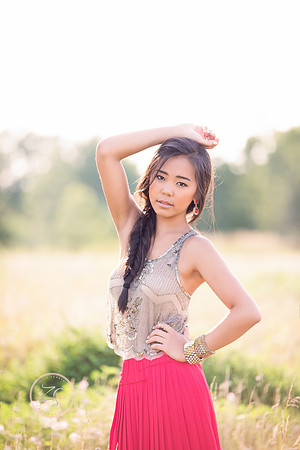 buffalo high school senior portrait